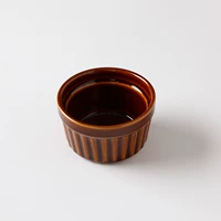 Печь подходящая десертная чашка карамель