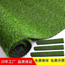 Linyi artificial lawn carpet engineering enclosure artificial green outdoor balcony plastic artificial decorative fake turf