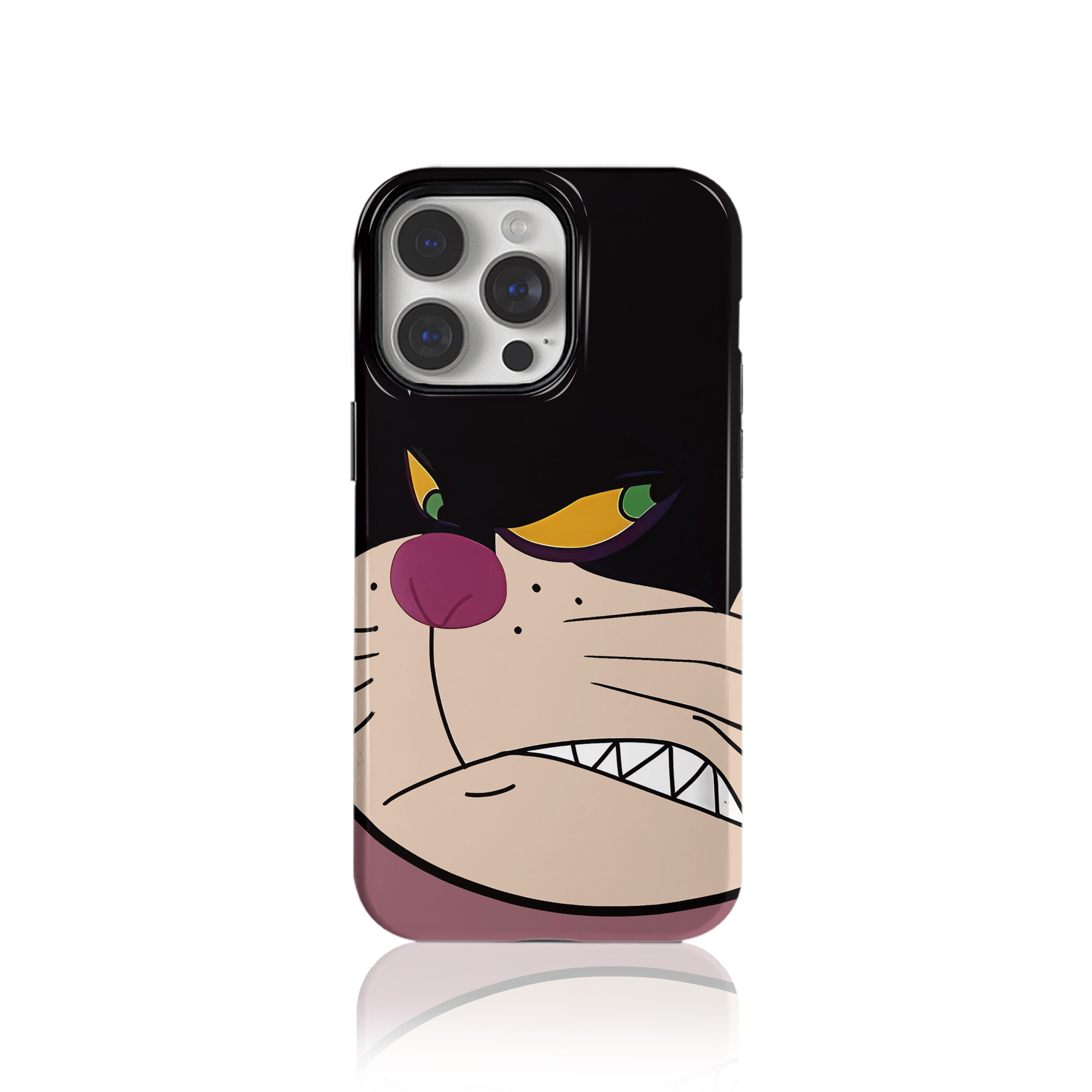 Cartoon Cat Character iPhone Case
