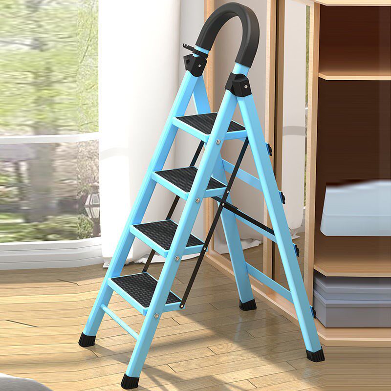 Ladder household folding indoor staircase herringbone ladder multi-functional thickening lifting aluminum alloy five-step ladder telescopic climbing ladder