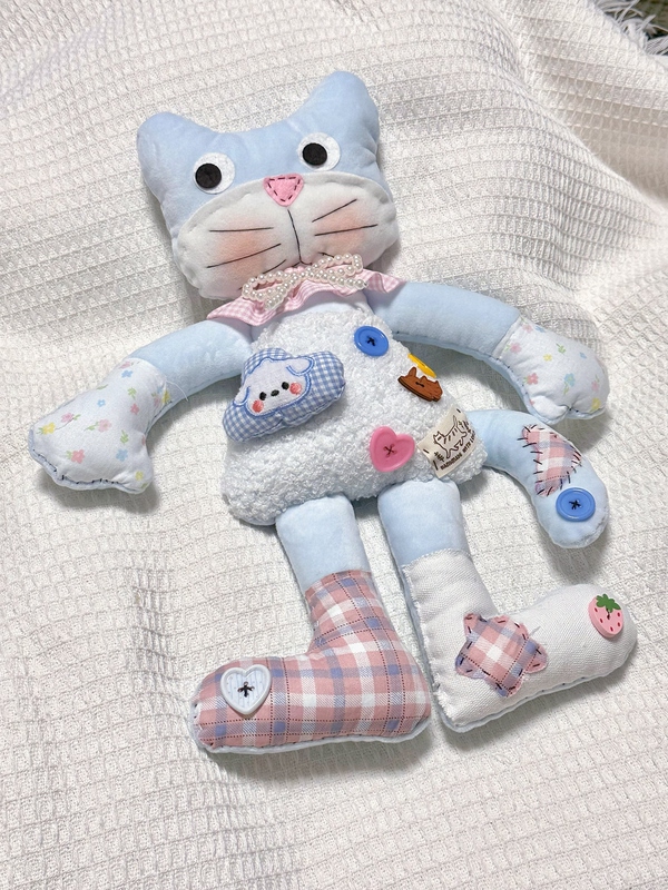 Little Blue Cat Tuantuan Doll 40cm Material Kit (with Tutorial) Little Blue Cat Tuantuan Doll 40cm Material Kit (with Tutorial)