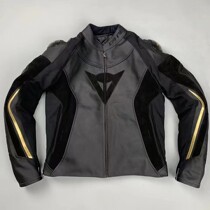 Dennis motorcycle riding suit suit mens racing heavy locomotive rider womens winter warm anti-fall cowhide leather jacket