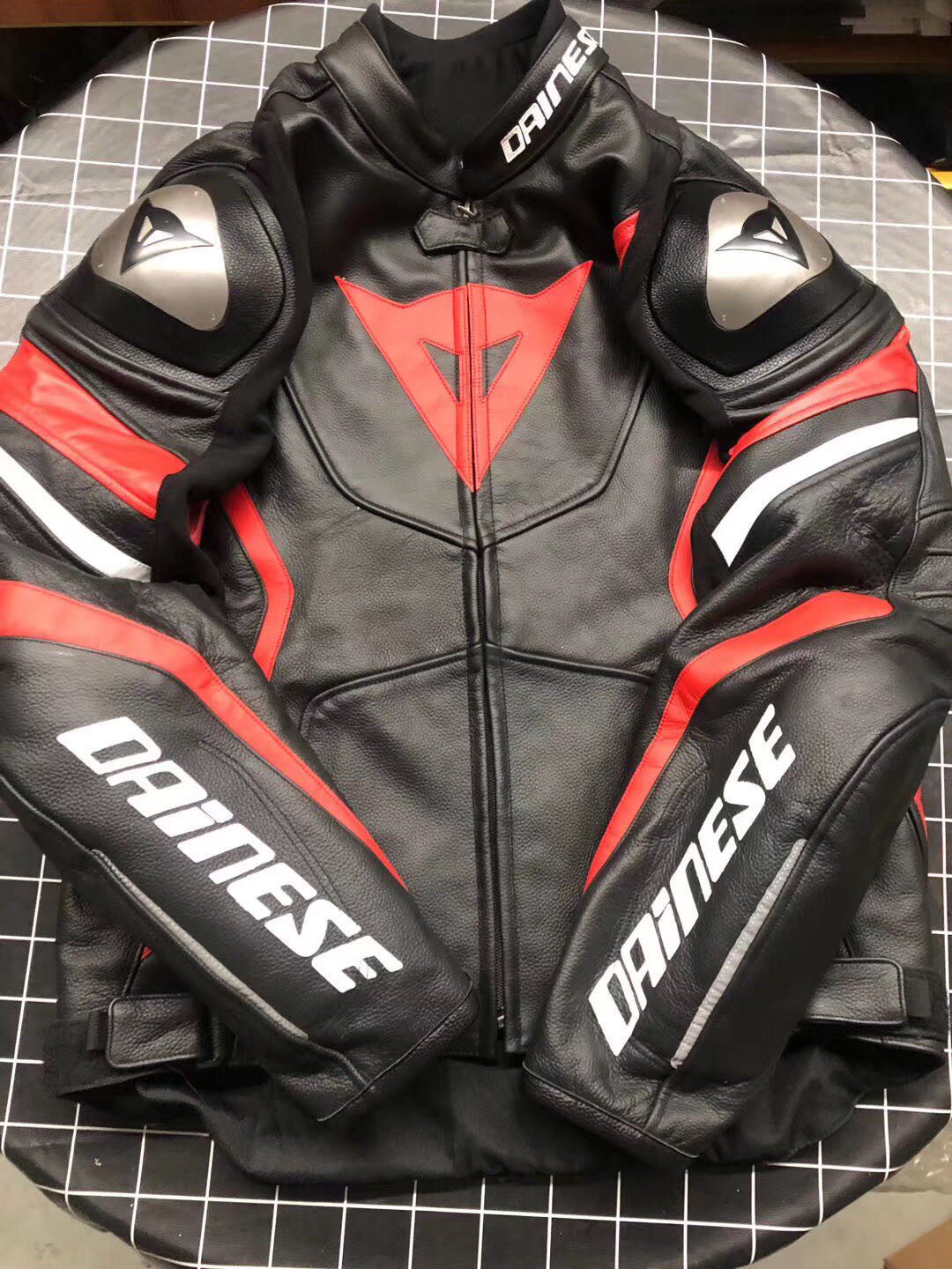 Dennis motorcycle riding suit racing suit men's motorcycle rider women's winter waterproof warm anti-fall leather jacket