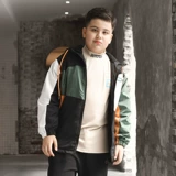 Демисезонный пуховик, толстовка с капюшоном для мальчиков, мужская осенняя куртка, детская одежда, подходит для подростков, оверсайз