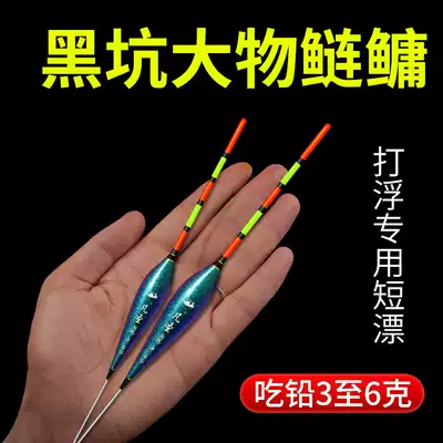 Van Sheng short float floating special buoy black pit long-distance large object lead 6 grams ultra-sensitive bold and eye-catching