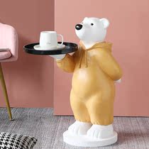 Creative Polar Bear Large Landing Swing room Bedroom Living Room Dining Room Dining Room Decorated New Wedding Gijo to open for delivery