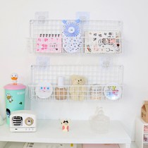 Room Bedside Free to punch hanging wall Wall wall Shelve Bedroom Students Dorm Room Theorist wall Contained Wall-mounted