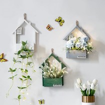 Wall Decoration Pendant Ins Girl Room Green Planting Wall Decoration Living Room Bedroom Dorm Room Background Wall Hanging Accessories