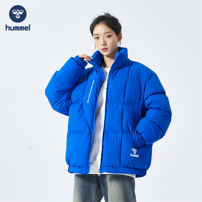 Hummel 大黄蜂 22年冬季 男女同款 休闲立领宽松简约棉服外套 天猫优惠券折后￥279包邮（￥429-150）4色可选