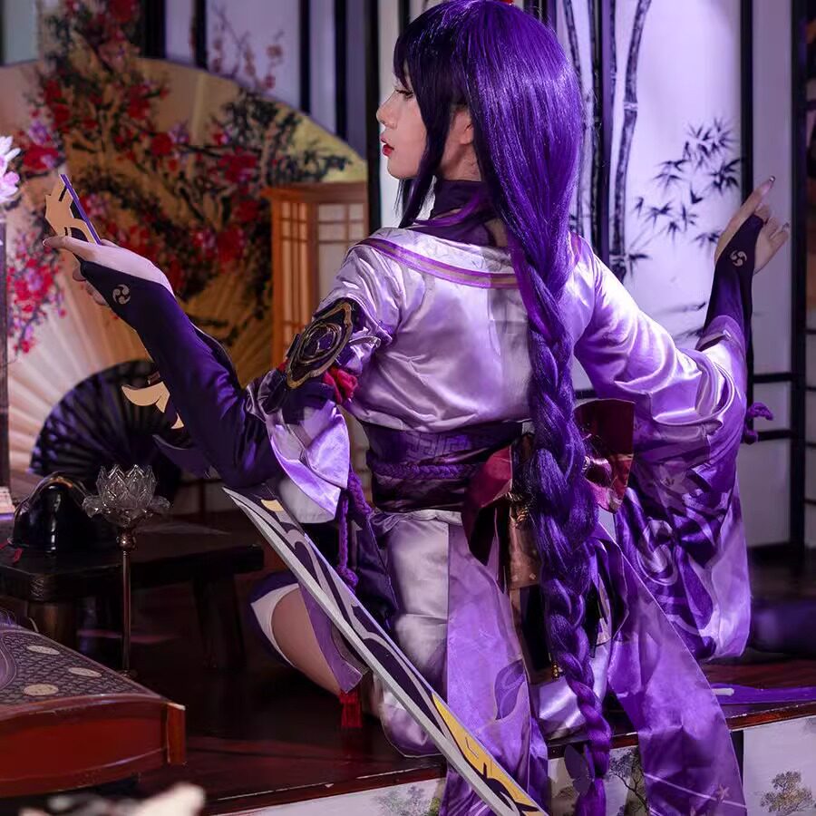 🔥原神稻妻城雷神巴尔雷电将军cosplay鞋武器二次元神动漫游戏cos服,你的宅舞必备神器! -工服-淘宝好物网