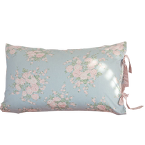 MUJI ins cotton pillowcases pair of home pillowcases dormitory single cotton pillowcase single pillow leather