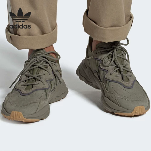 Adidas/Adidas Подлинная серия Clover ozweego Мужчины и женские антикварные износостойкие туфли Daddy EE6461