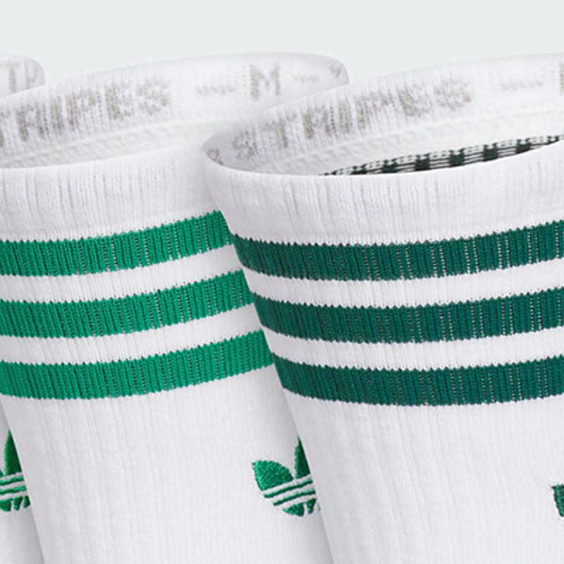 Adidas/Adidas Official Genuine Trefoil Unisex Classic Sports Socks Three-Pair Pack Jp1280