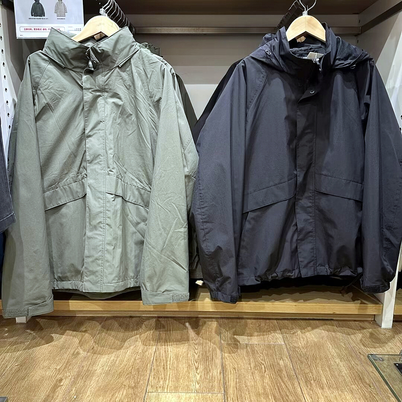 Yijianyou New Products Men's and Women's Windproof Stand Collar Jackets Casual Jackets Hooded Coats 475038/464918
