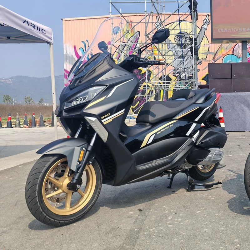 Новый в 2026 году Li Ke Tango 250 водоохлаждаемый двухколесный ADV скутер 250cc Национальный IV EFI может быть зарегистрирован