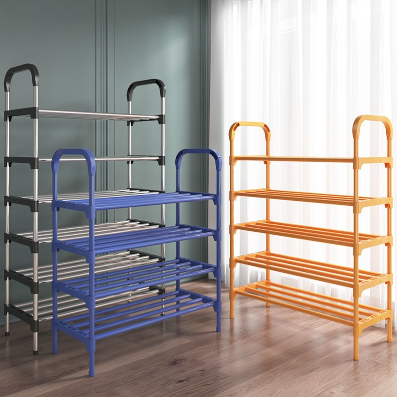 Shoe rack simple multi-layer door shoe cabinet home dormitory multi-functional storage shoe rack small shoe rack dustproof
