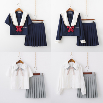 Girls jk uniform skirt genuine Summer Academy feng shui handsuit 12-year-old primary school students 9 children jk suit skirt 10