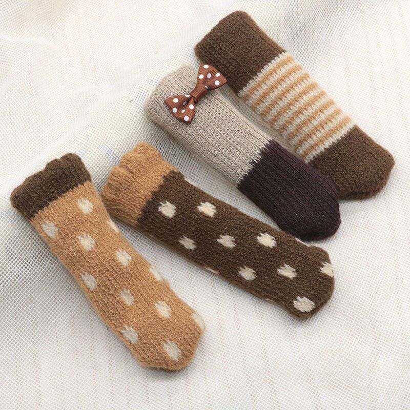 Door handle protective sheath Anti-collision windows handle needle weaver fabric Entrance Theft Indoor Door Pull Handle Protective Cover Cute