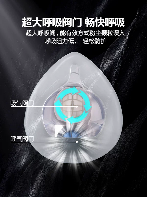 Mặt nạ phòng độc chống bụi than hoạt tính phun sơn chống formaldehyde sinh hóa hydrogen sulfide mặt nạ công nghiệp chống bụi khẩu trang mặt nạ chống độc