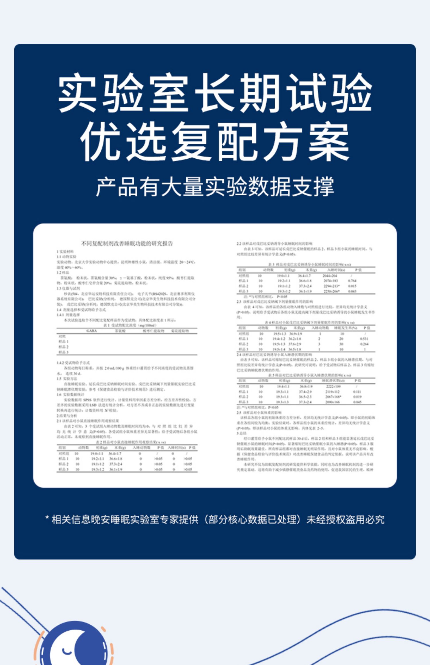 【可签到】晚安gaba睡眠植物睡前饮料