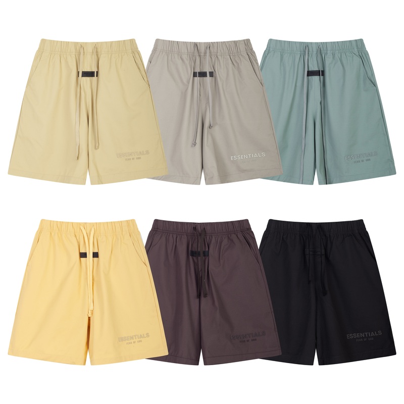 Essential Shorts Made of Nylon Woven Fabric, Waterproof, Quick-Drying, Loose-Fitting, Versatile, Niche Casual Five-Point Shorts for Summer