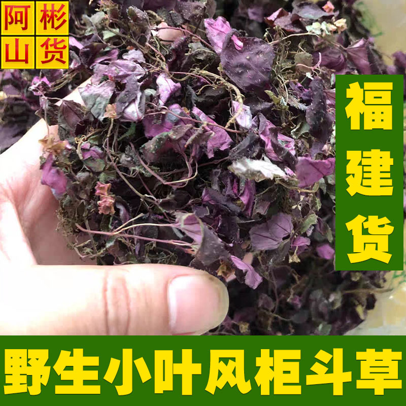 Authentic Fujian Wild Fengguangcao (Wind Cabinet Grass) Small-Leaf Dried Product for Liver Health, Fengguangcao (Wind Valley Grass), Fengguangcao (Wind Bone Grass), Zhu Head Red 125g