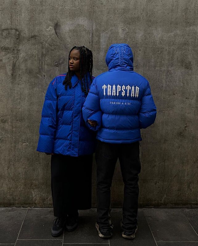 Trapstar down Jacket, Same Style as Centralcee, Super Popular Drill Uk Series