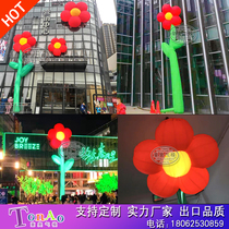 New Creative Beauty Chen Large Inflatable Flower Simulation Flower Model Luminous Plant Cartoon Gas Model Real Estate Decoration