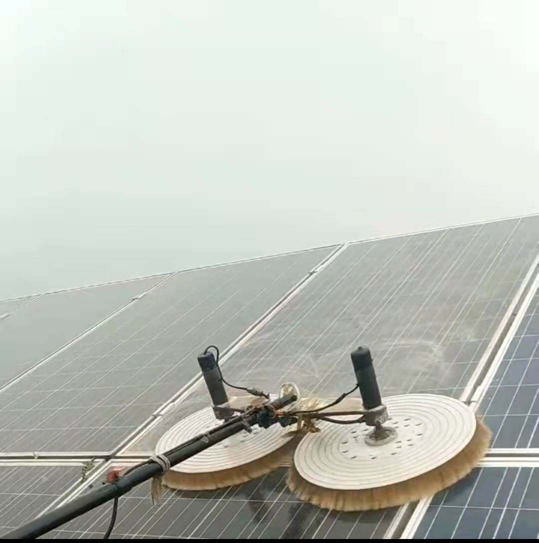 Solar Panel Photovoltaic Power Station Washing Robot Components Special Water Spray Cleaning Equipment Roof Brush Power Tools-Taobao