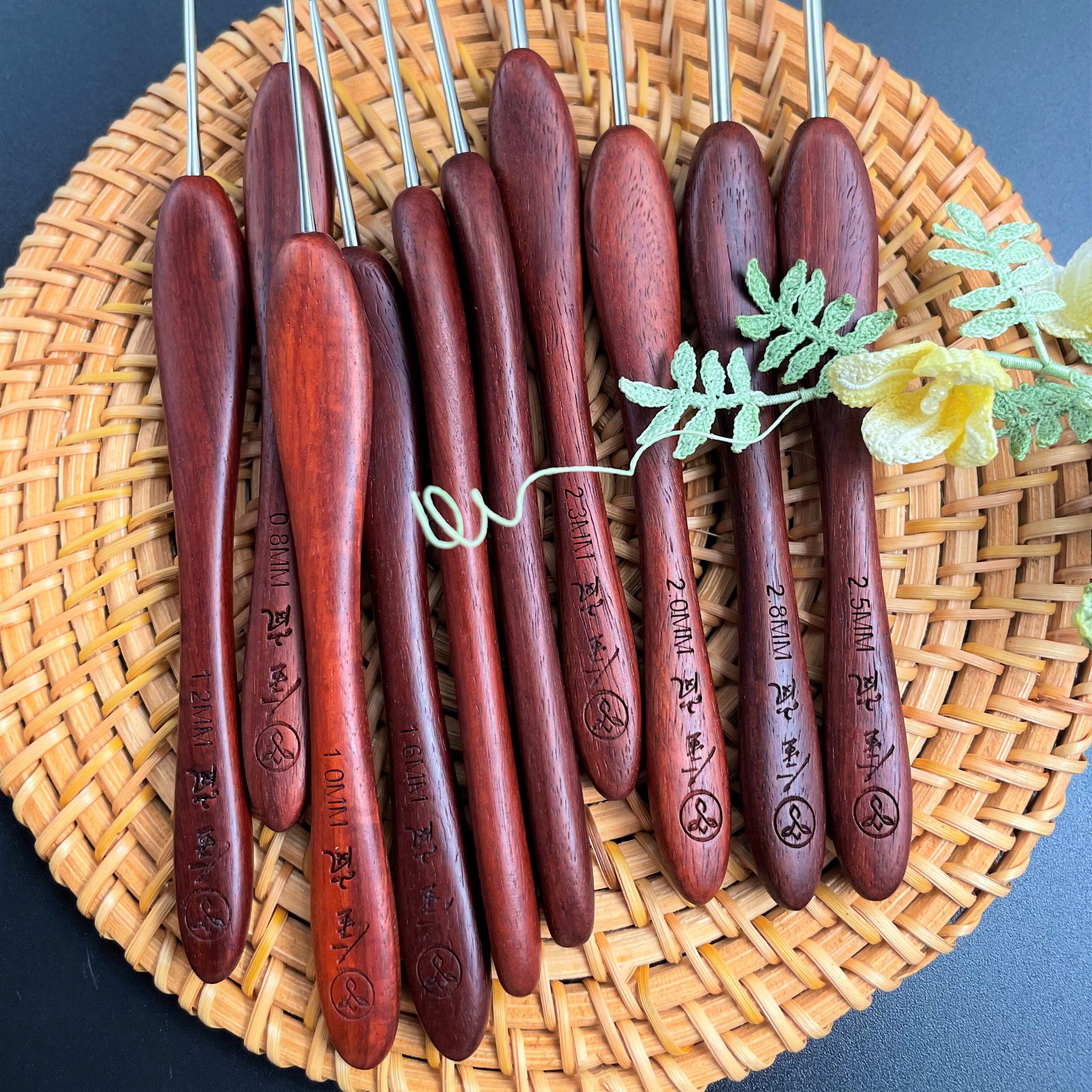 Shanghai gold-landhook needle handle hand weaving tools