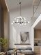 Living Room Chandelier, Villa Hollow Hall Duplex Loft, Sloped Ceiling Bedroom Chandelier, Nordic Minimalist Modern Lamp