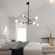 Living Room Chandelier, Bedroom, Dining Room, Study, Tea Room Chandelier, Loft Sloped Ceiling Duplex Loft Simple Modern Magic Bean Lamp