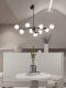 Living Room Chandelier, Villa Hollow Hall Duplex Loft, Sloped Ceiling Bedroom Chandelier, Nordic Minimalist Modern Lamp