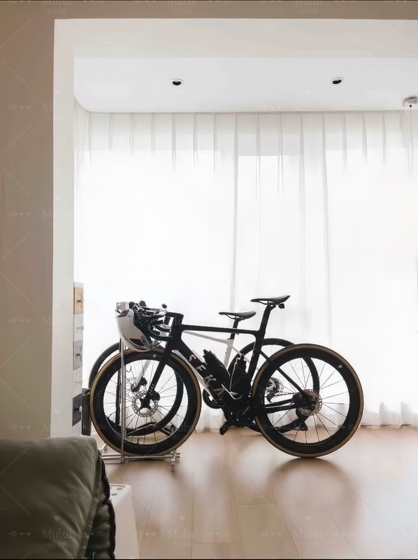 Optical Axis DIY Material Kit Bicycle Kickstand Display Stand L-Shaped Frame Road Bike Parking Rack