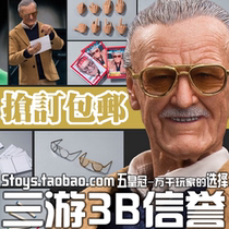 WOO toys WO-001 1:6 Comic Legend Stan Lee Bleeding Sale Package Express Spot