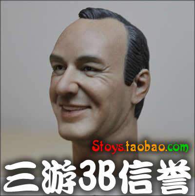 Three tour HP headplay Kevin Spacey head carving Kevin Spacey 1 6 12 inch spot