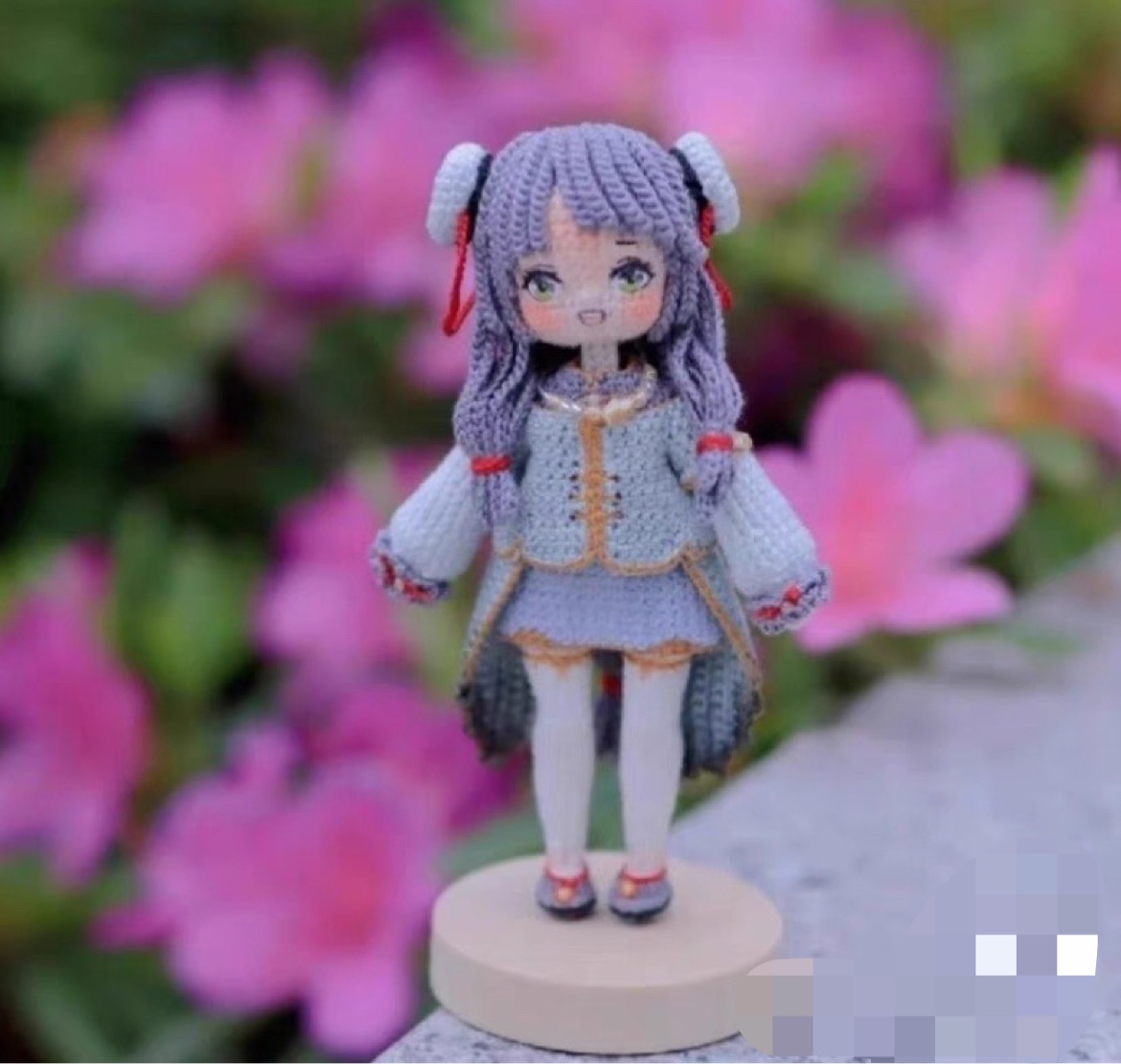 Small Shin Crane Hook Image Diy Handmade Handmade Wool Microhook Woven Woven Woven Woven Woven Puppet