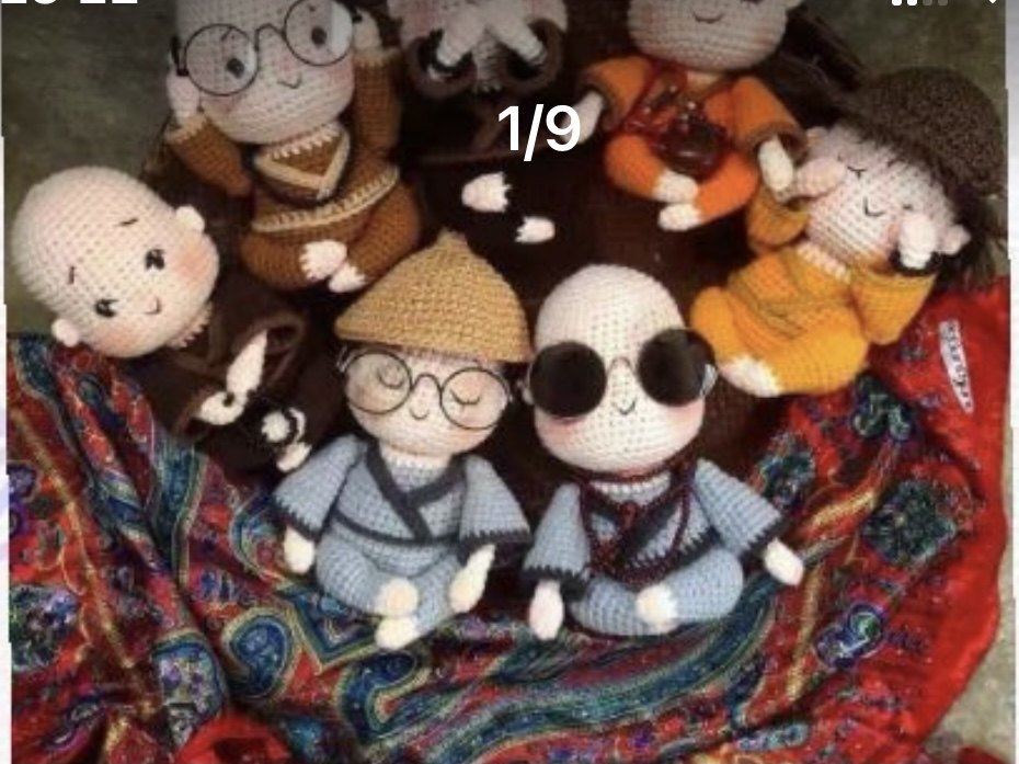 Less Monk Hook Image Diy Unlaimed Hand Doll Knitting Woven Tutorial Electronic