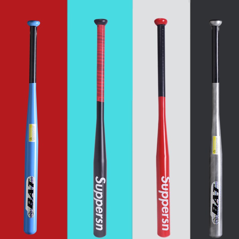 Baseball Bat Stick With Car Cool Black Thickening Emergency Home Metal Defense Solid On-board Training Anti-Body Stick Steel Family