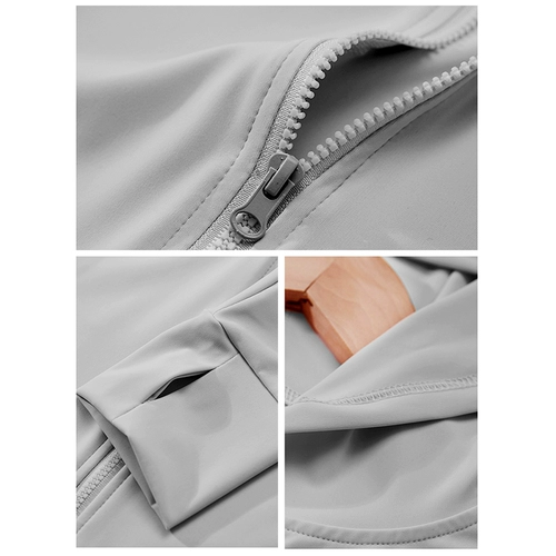 Шелковая летняя одежда для защиты от солнца, комплект, куртка, облегающий крой