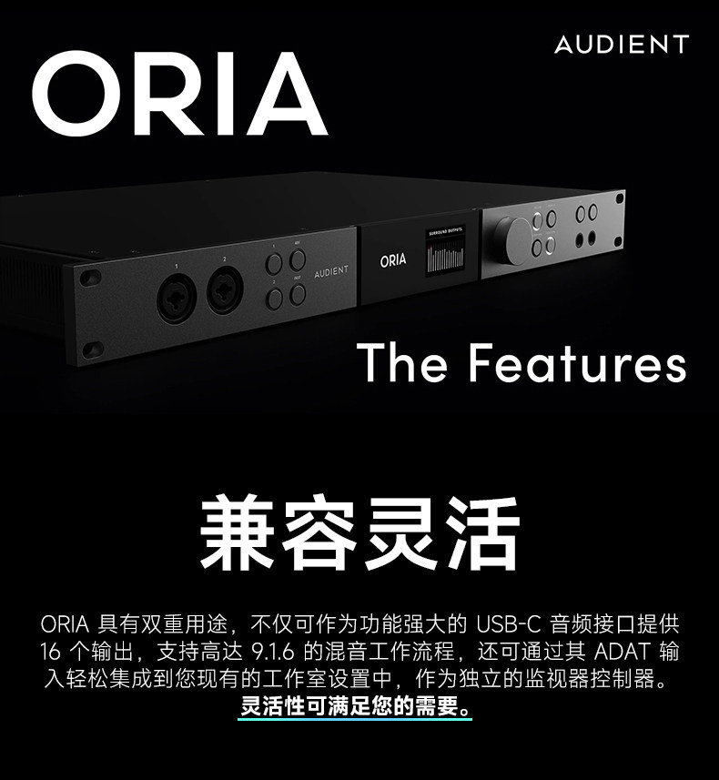audient/奥顿特 oria插图2