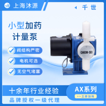 Qianshi Mechanical Diaphragm Metering Pump AX Series Small Flow Acid-Alkali Liquid Metering Pump Bottom Valve Injection Valve Dosing Pump
