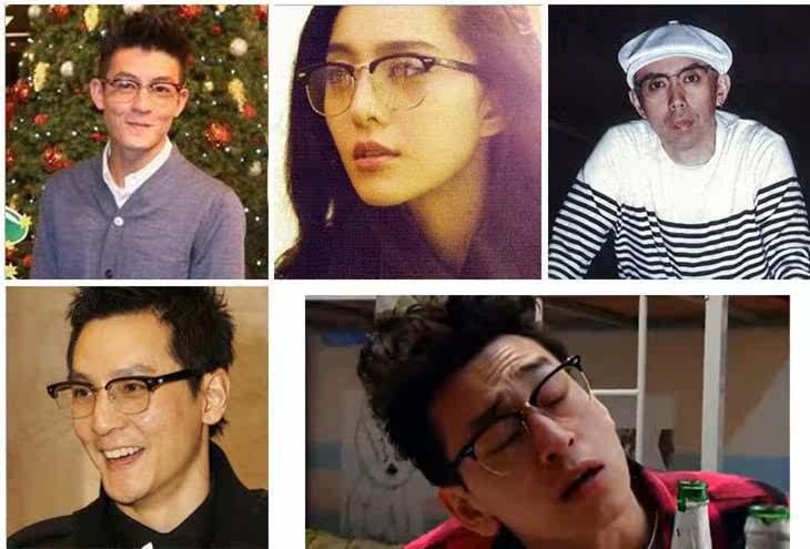 Половина очков мужские ретро-ретро-большие бокалы миопий 