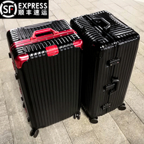 Super large capacity luggage female 32 inch strong durable thickness travel password suitcase custom logo