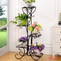 Iron Shelf Fashion Green Basket Flower Racks Flower Racks Floral Crafts Metal Bonsai Rooms Introverts Space Flower Baskets New now