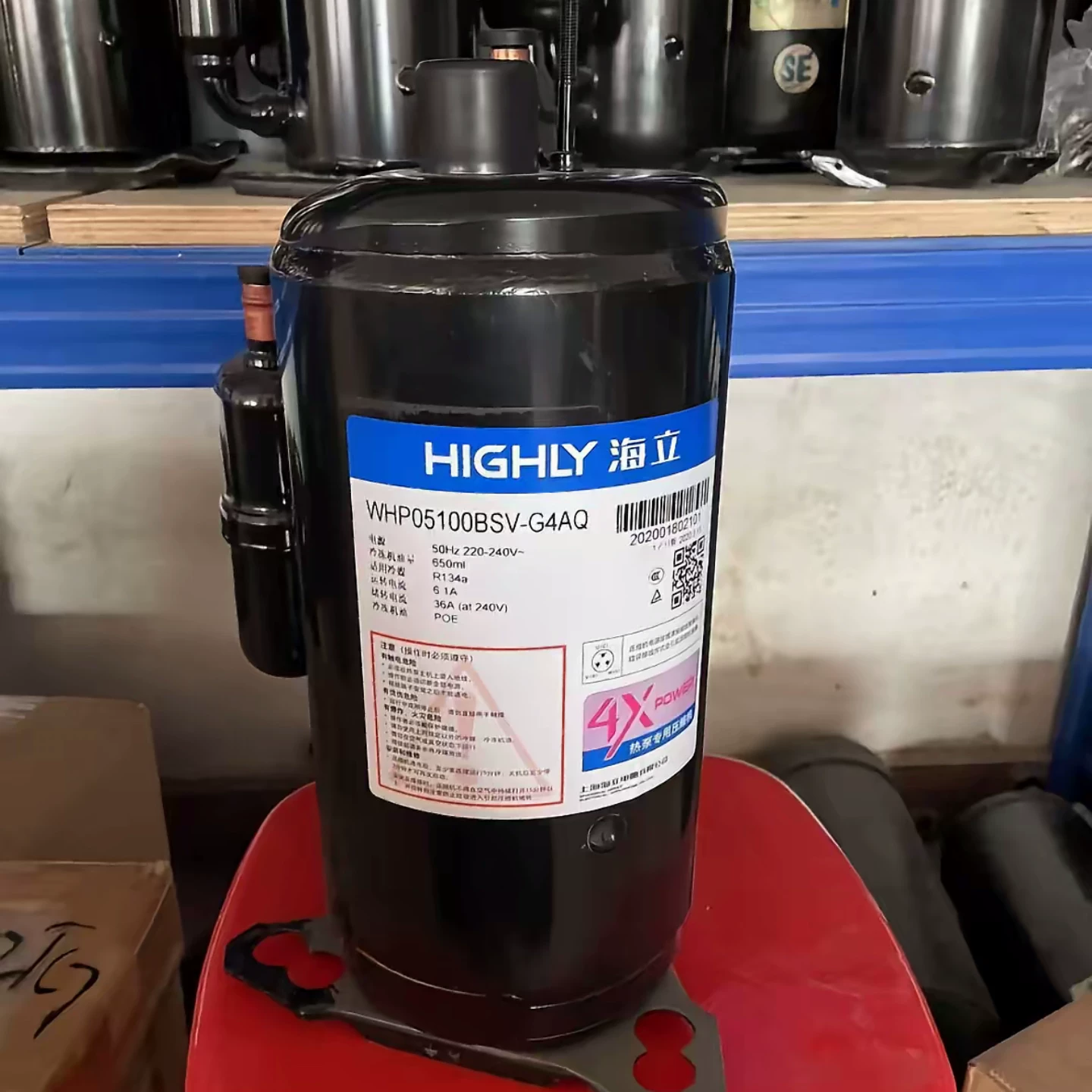 WHP02350BSX-H3AX WHP05100VUX-C8LU WHP09500RCV-C9EU Высокий компрессор