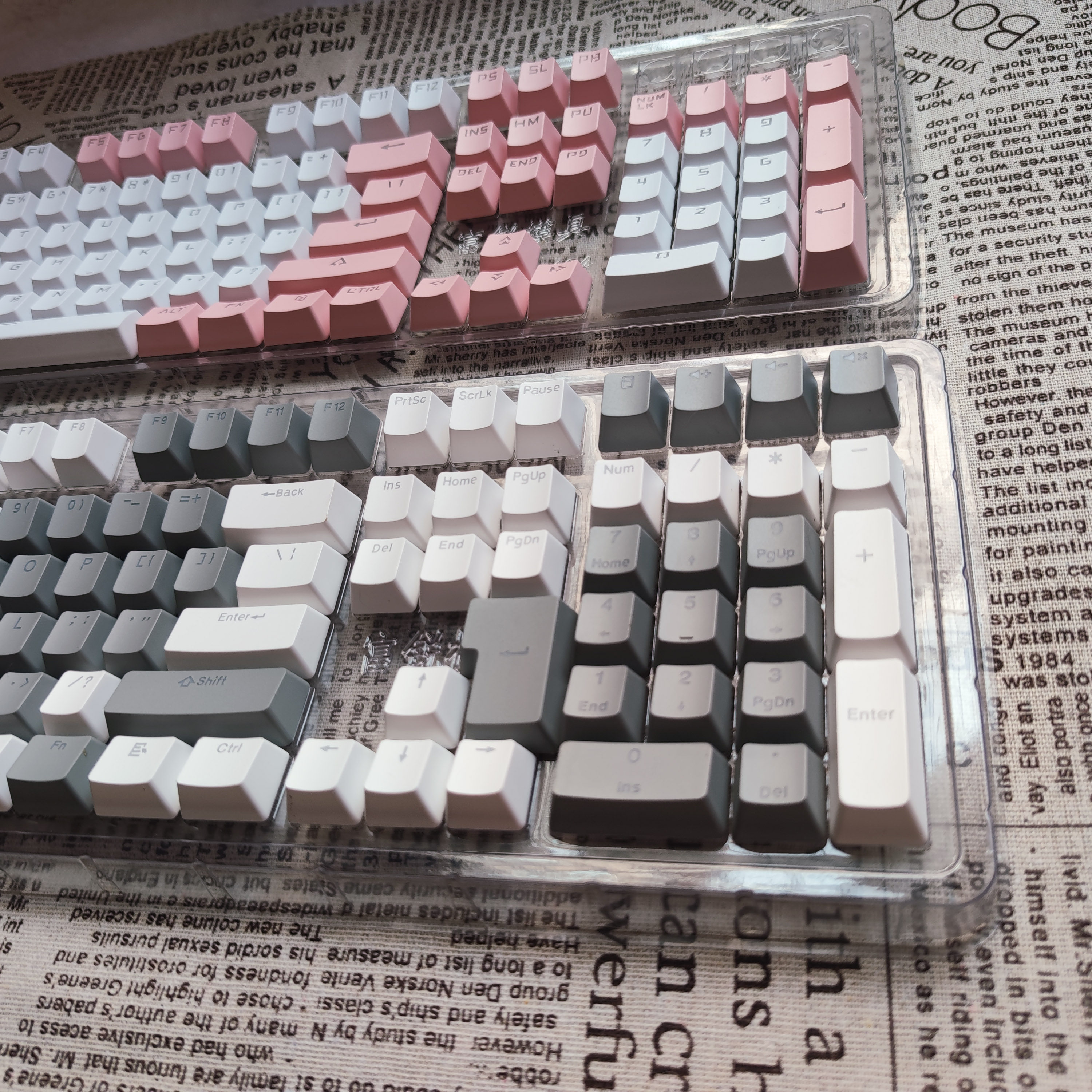 Вал [不是键盘]透光机械键盘替换键帽通用oem原厂高度樱桃mx6.0 8.0 Kbdiy