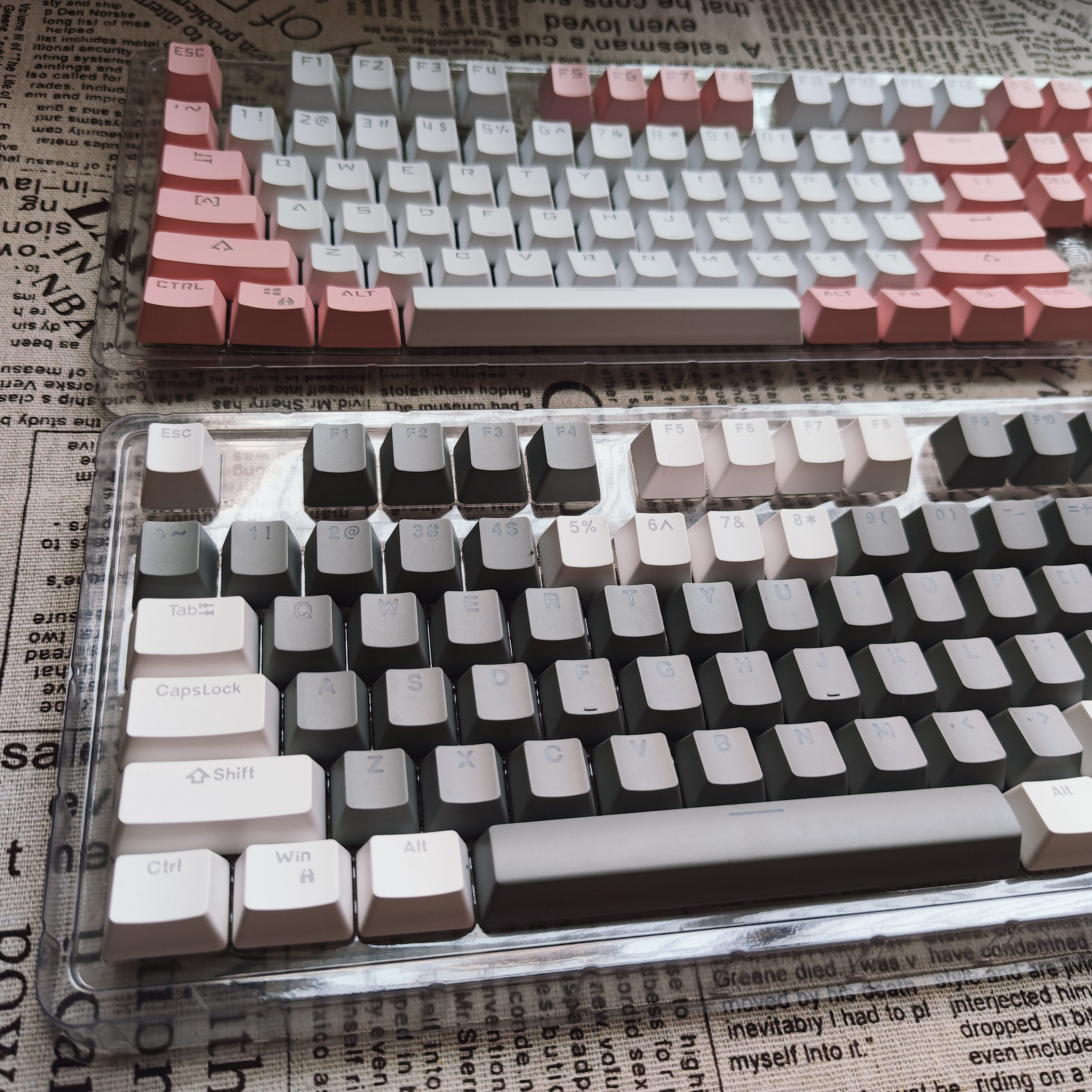 Вал [不是键盘]透光机械键盘替换键帽通用oem原厂高度樱桃mx6.0 8.0 Kbdiy