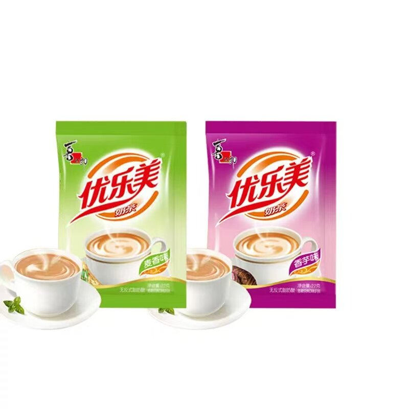 Youlemei milk tea 22g bag, 100 bags in a box, free shipping