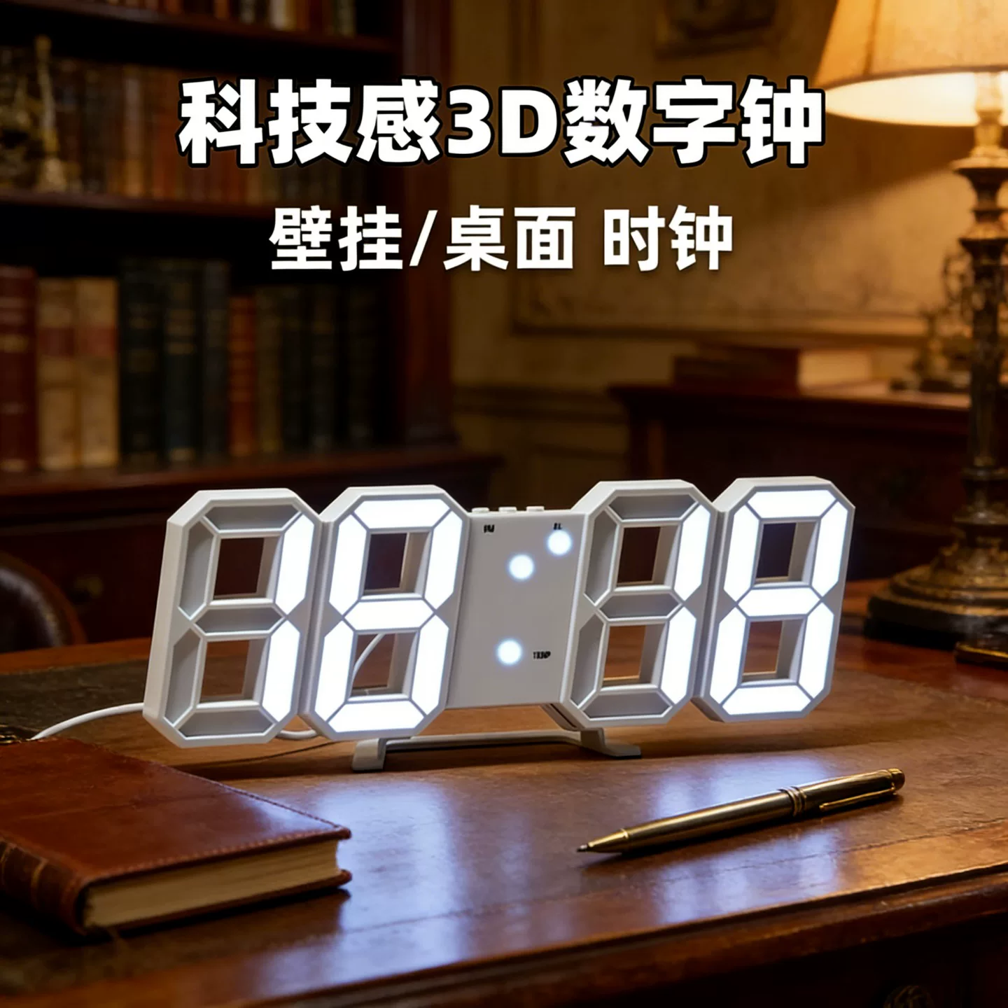 Three dimensional watch, laptop, gaming night light, decorations